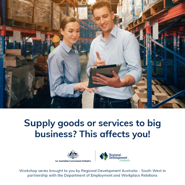 Supply goods or services to big business? This affects you!